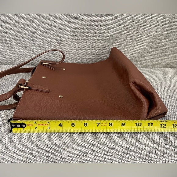 Montana West Brown Leather Tote Spacious Design - Picture 12 of 16